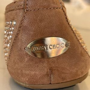 ⭐️ Jimmy Choo 🙌🏼 size 40 Jeweled leather flat. lightly worn with love size 9